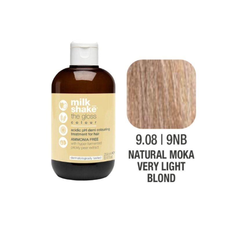 Milk Shake, The Gloss, Demi-Permanent Hair Dye, 9.08 , 60 ml