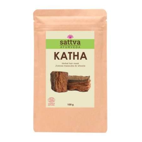Sattva Herbal Hair Mask Katha 100g Nourishing Hair Treatment
