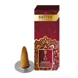 Sattva Sandalwood Incense Sticks And Cones 20g
