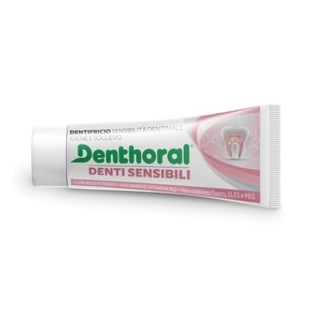 Denthoral Toothpaste for Sensitive Teeth 75ml