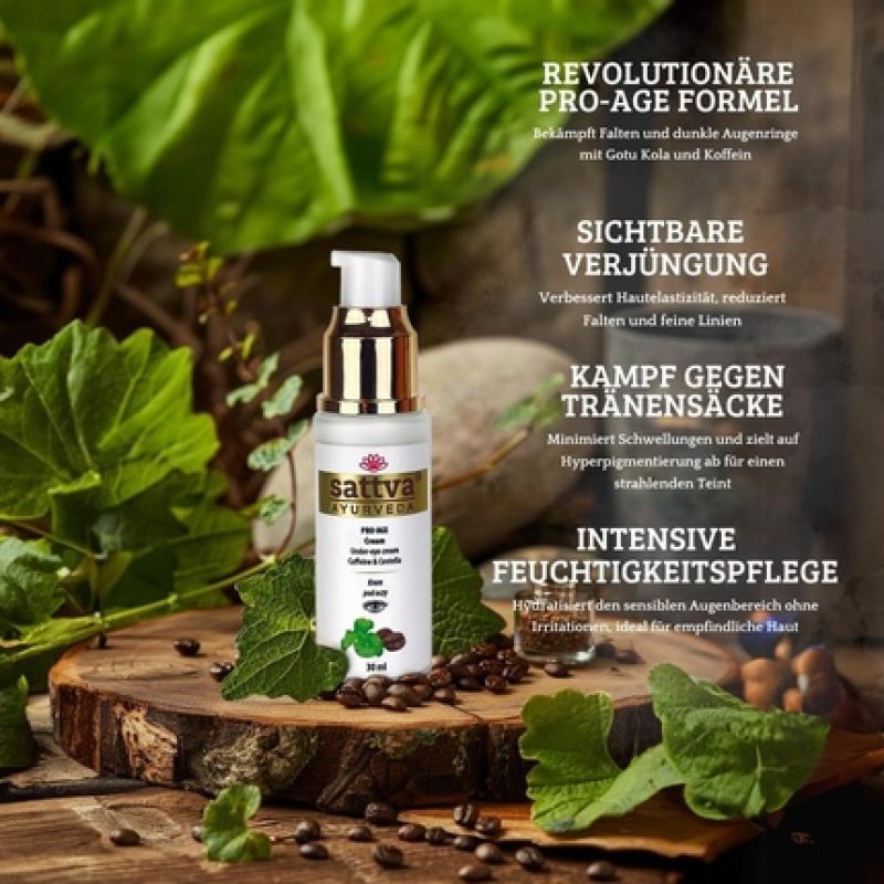 Sattva Eye Cream Against Wrinkles and Dark Circles