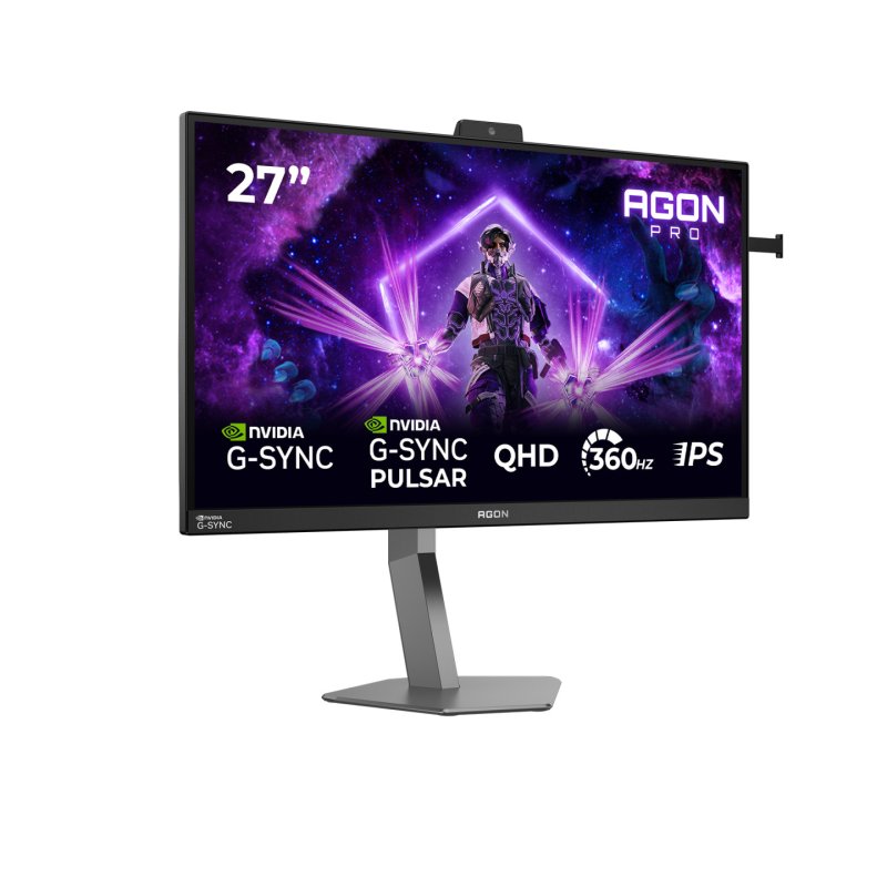 AOC AGON PRO AG276QSG2 computer monitor 68.6 cm (27") 2560 x 1440 pixels Quad HD Black, Grey