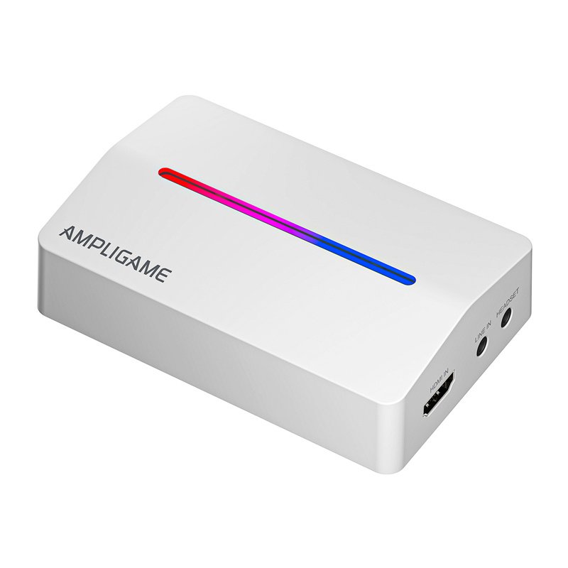 Fifine V3W, HDMI to USB-A capture card (white)
