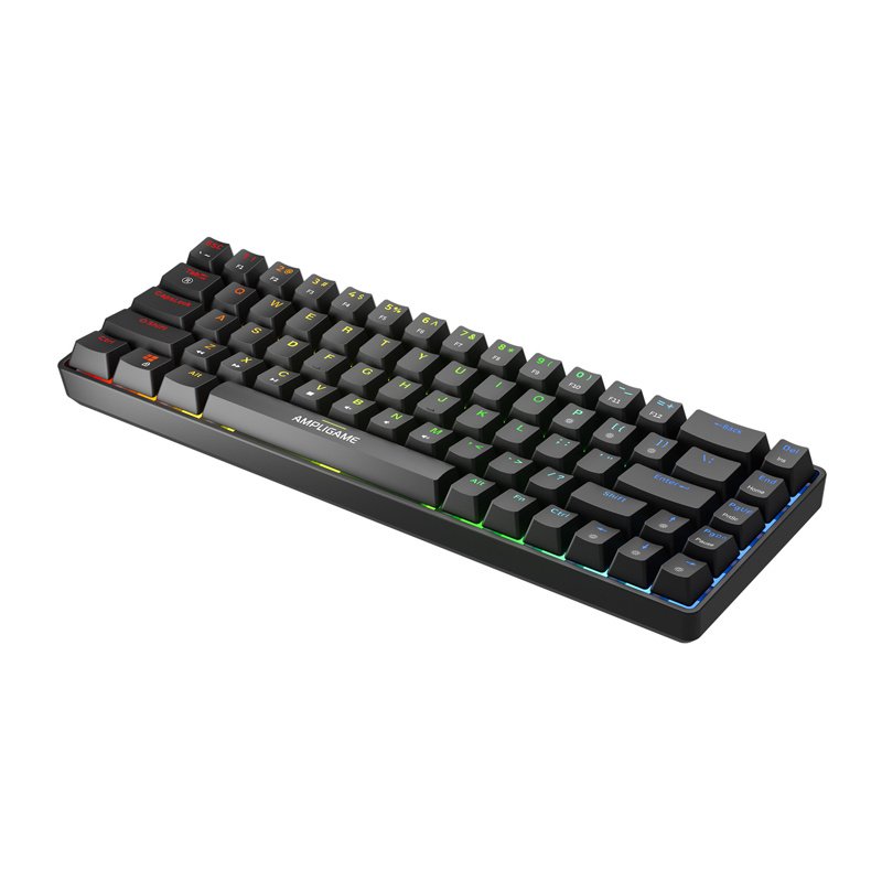Fifine GK1 mechancial keyboard ,65% RGB (black)