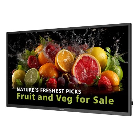 Philips 5000 series 32BDL5050D/00 Signage Display 81.3 cm (32") LCD Wi-Fi 500 cd/m² Full HD Built-in processor Android