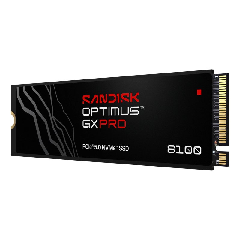 SanDisk Optimus GX PRO 8100 1 TB M.2 PCI Express 5.0 NVMe TLC 3D NAND