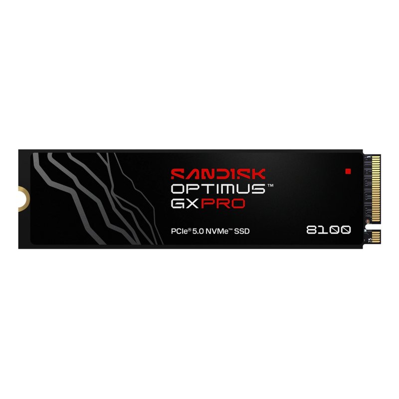 SanDisk Optimus GX PRO 8100 2 TB M.2 PCI Express 5.0 NVMe TLC 3D NAND