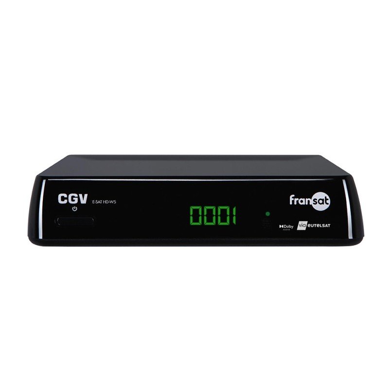 CGV E SAT HD W5 Satellite Full HD Noir