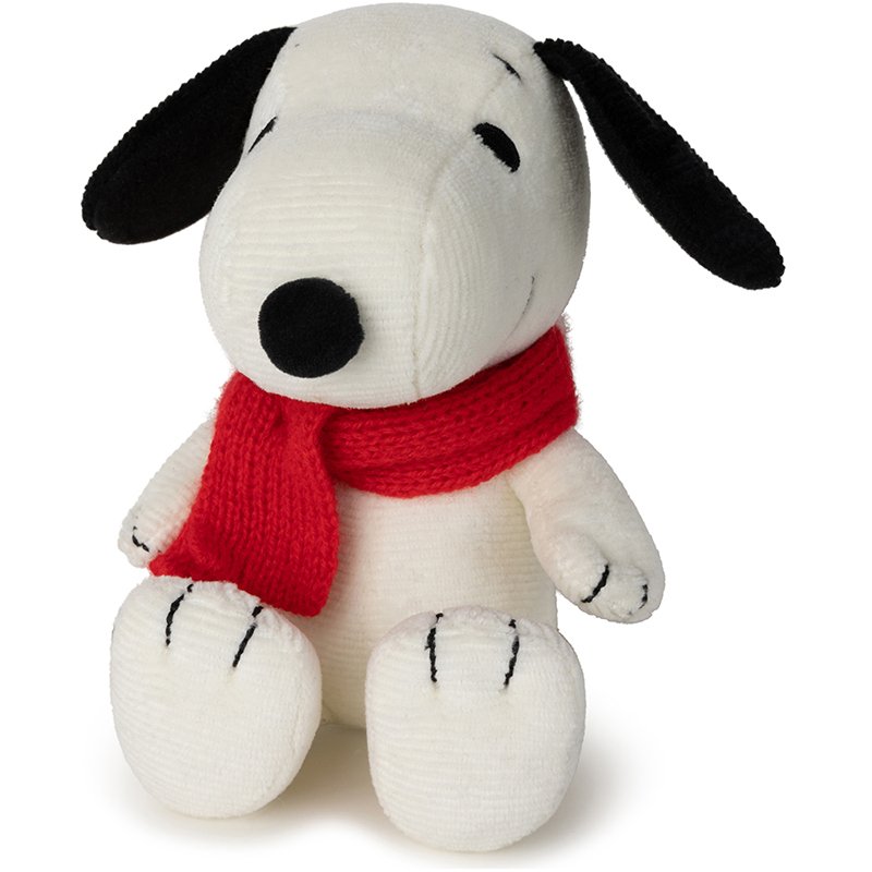 PEL 17CM SNOOPY ASSIS ECHARPE