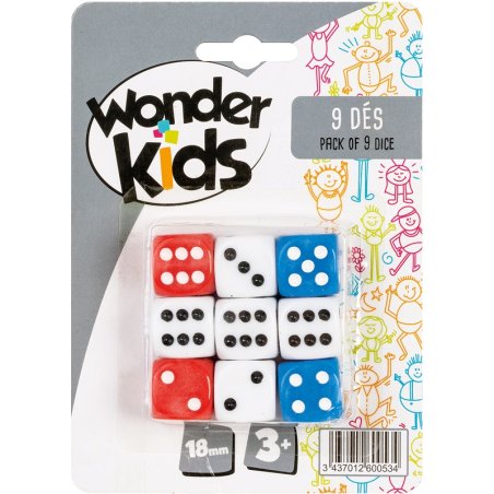 9 Dés 18mm