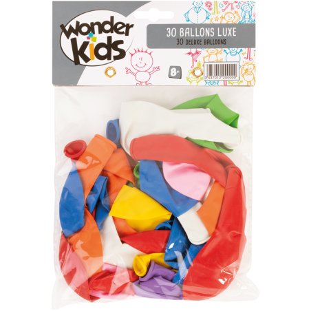 30 Ballons de luxe - Modèle choisi aléatoirement