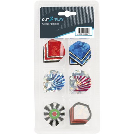 AILETTES FLECHETTES 18PCS