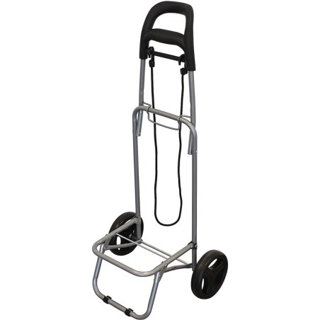 CHARIOT PLIANT NOIR ROUES