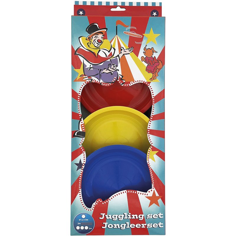 KIT JONGLERIE 3 ASSIETTES