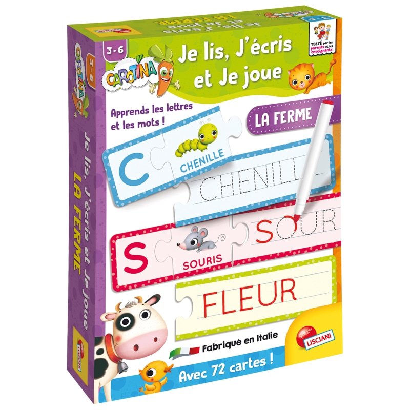 Jeu Carotina - Modèle choisi aléatoirement