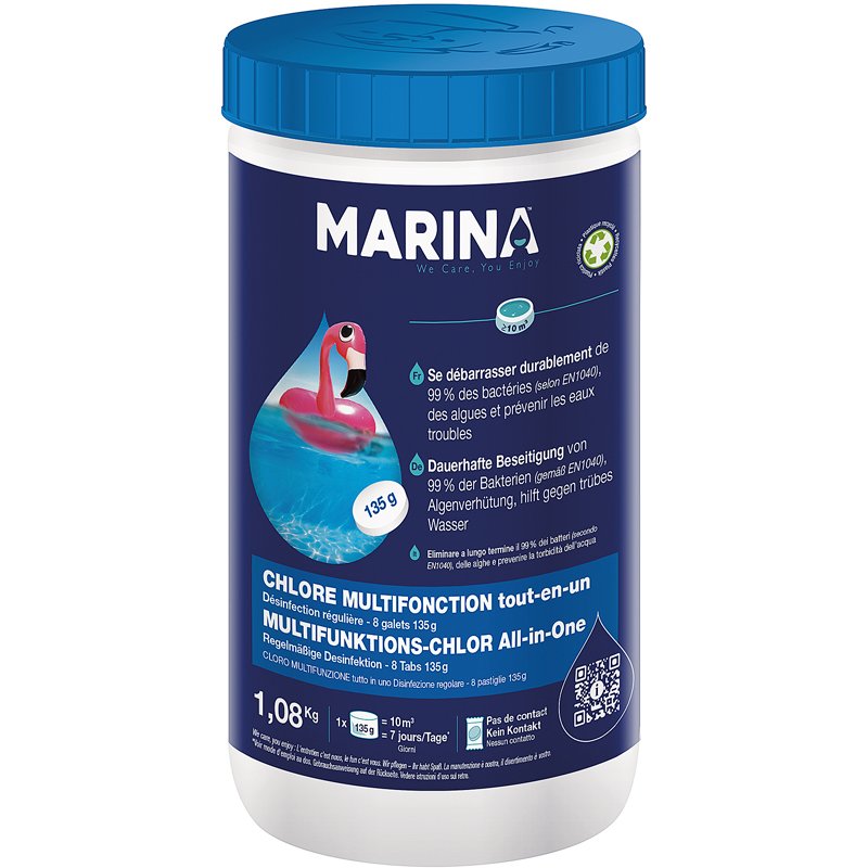 CHLORE MULTIFONCTION 1.08KG