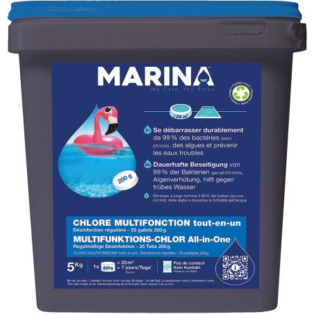 CHLORE MULTIFONCTION 5KG