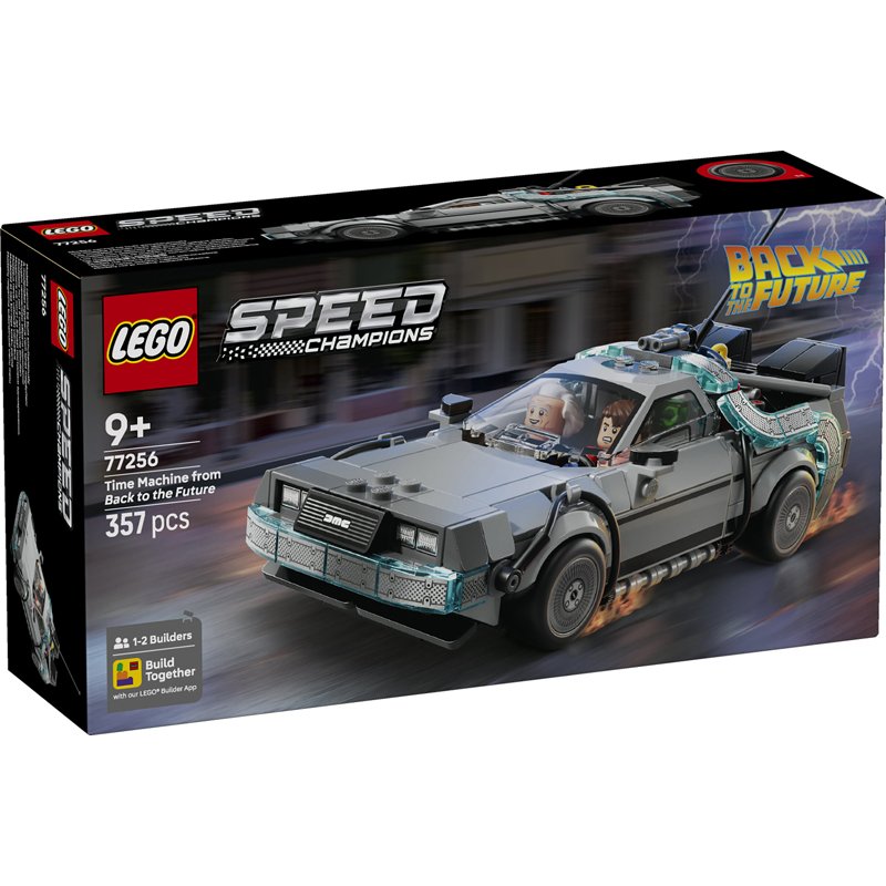 77256 Speed Champions Zeitmaschine aus Zurück in die Zukunft