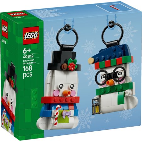 LEGO 40812 - Bonhommes De Neige Déco Iconic