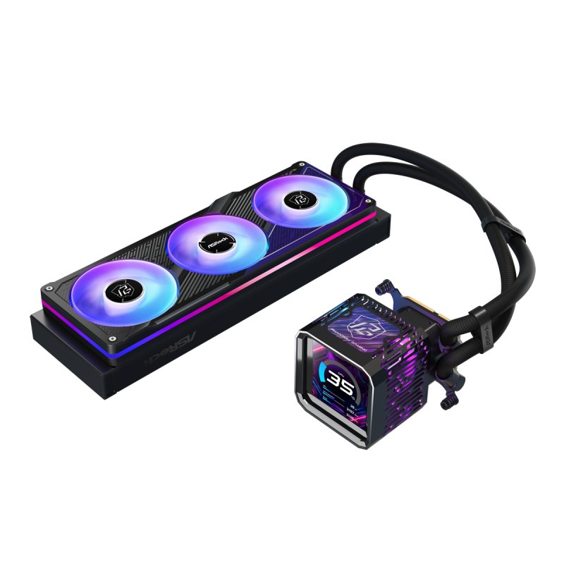 CPC ASRock Phantom Gaming 360 LCD Black