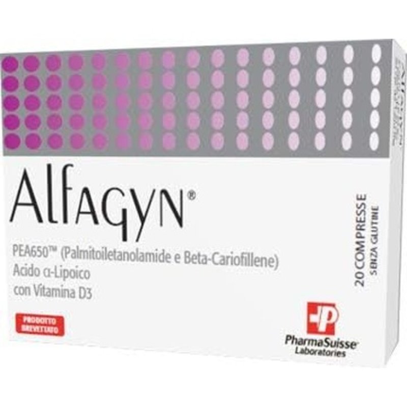 Pharmasuisse Laboratories Alfagyn 20 Tablets