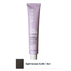Milk Shake, Creative, SLS/SLES-Free, Permanent Hair Dye, 5.00 Castano Chiaro, 100 ml