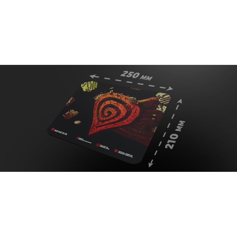 GENESIS Ancient Stone of Tapis de souris de jeu Multicolore