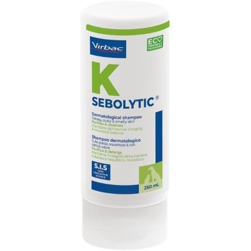 Virbac Sebolytic Sis Shampoo 250ml