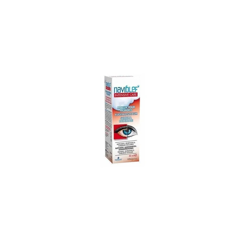 Visufarma Naviblef Intensive Care Eyelid Foam 50 Milliliters