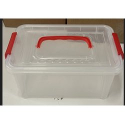 Storage box with lid 3500 ml. (121095)