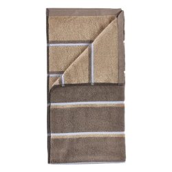 Zone Denmark 37613 bath towel 50 x 100 cm Cotton Taupe, Beige, Blue 1 pc(s)