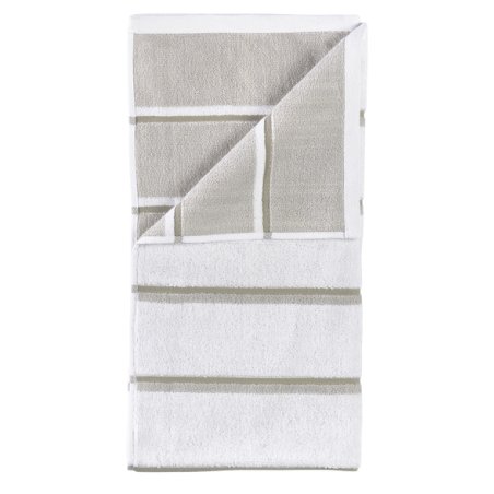 Zone Denmark - Sauna Bath Towel 140x70 cm - White, Soft Grey, Eucalyptus