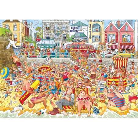 Wasgij Retro Original 8 - High Tide! (1000 pieces)