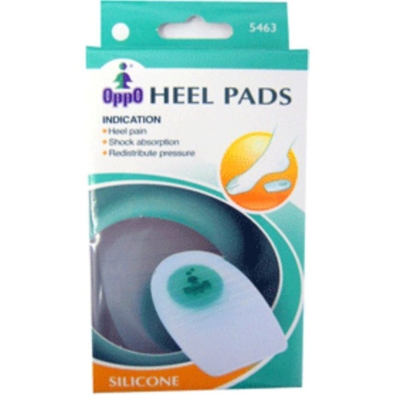 Oppo Silicone Gel Heel Pads with Cushion Medium 1 Pair