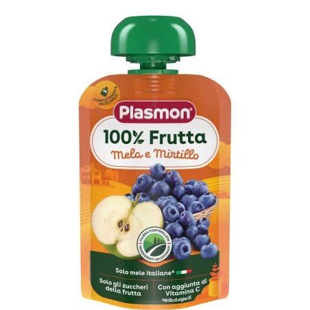 Plasmon Spremi E Gusta Apple Blueberry 100g