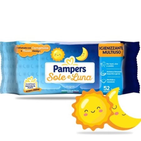 Pampers Sole & Luna Wipes 52 Pieces