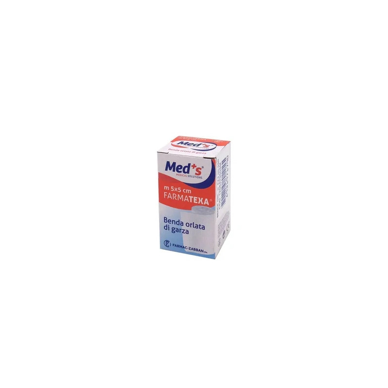 Farmaczabban Spa Meds Farmatexa Bandage Roll Of Gauze 5m X 5cm