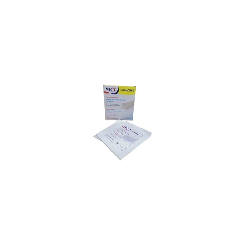 Farmaczabban Spa Farmactive Sterile Paraffin Gauze 10x30 Cm