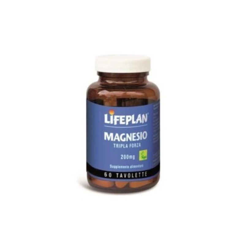 Lifeplan Products Magnesium Triple Strength Dietary Supplement 60 Tablets