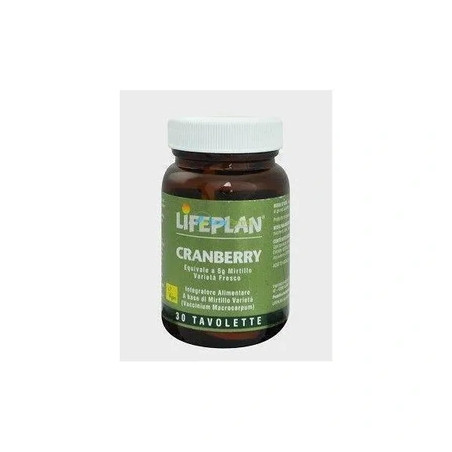 Lifeplan Products Ltd Lifeplan Cranberry 30 Tablets