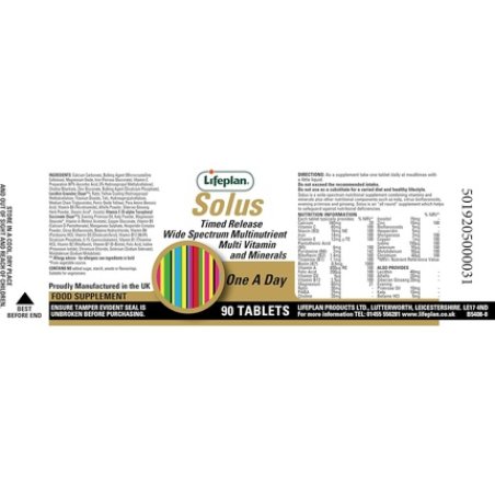 Lifeplan Solus 90 Tablets
