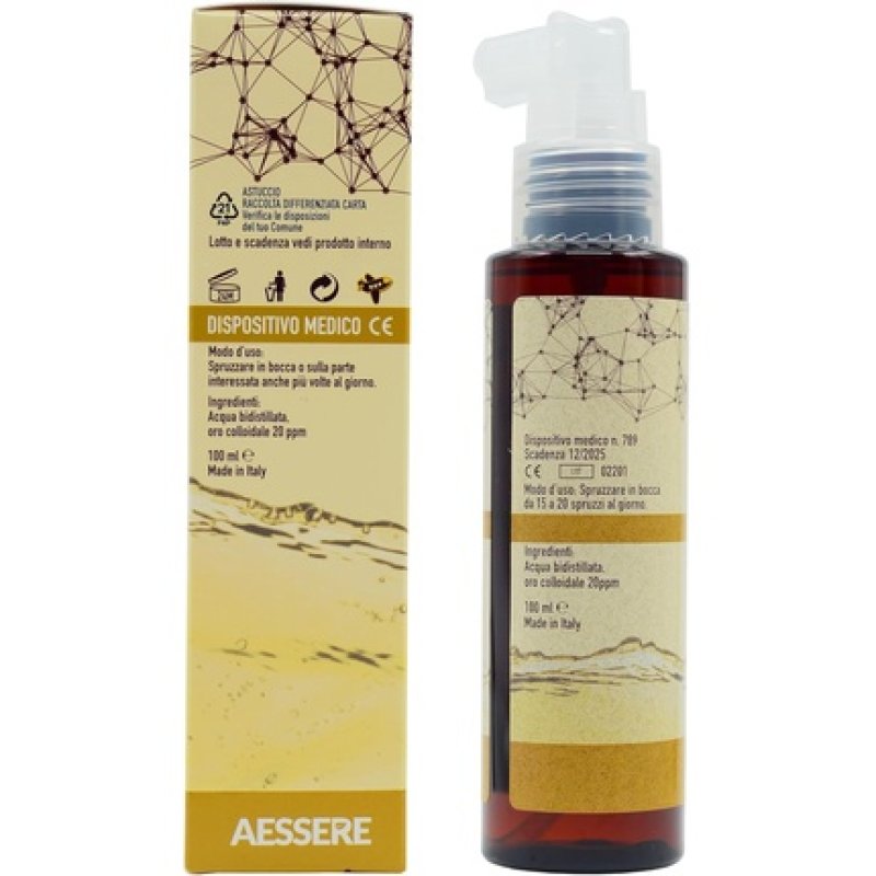 Aessere Gold Colloidal Plus Spray 100ml
