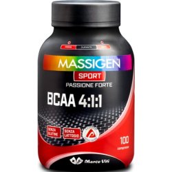 Bcaa 4:1:1 Massigen Sport 100 Tablets