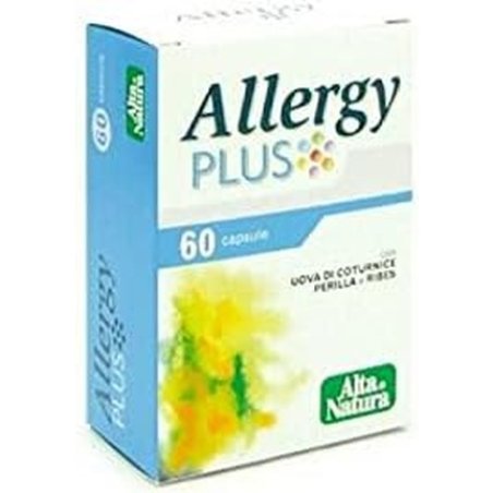 Alta Natura Allergy Plus 60 Capsules 500mg