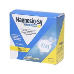Syrio Magnesio Sy Ricarica Mineral Supplement 20 Sachets
