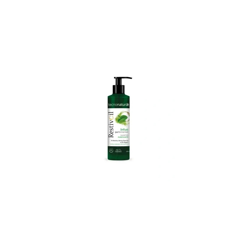 Perrigo Italia Restivoil Tecnonaturae Purifying Shampoo For Oily And Weighed Down Hair 250 Ml