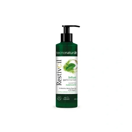 Perrigo Italia Restivoil Tecnonaturae Purifying Shampoo For Oily And Weighed Down Hair 250 Ml