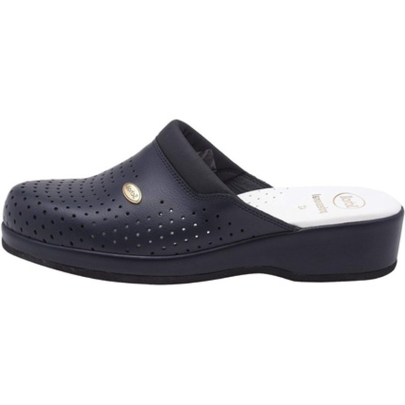 Scholl Clog Backguard - unisex clogs navy blue size 45