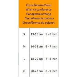 Ro Ten MP1119L Wrist Bandage Open Short Black