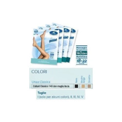 Desa Pharma Sauber Collant 140 Denier Smooth Knit Neutral Beige 5 Classic Line